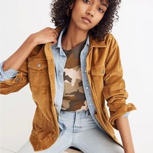 Madewell The Oversized Jean Jacket: Corduroy Edition